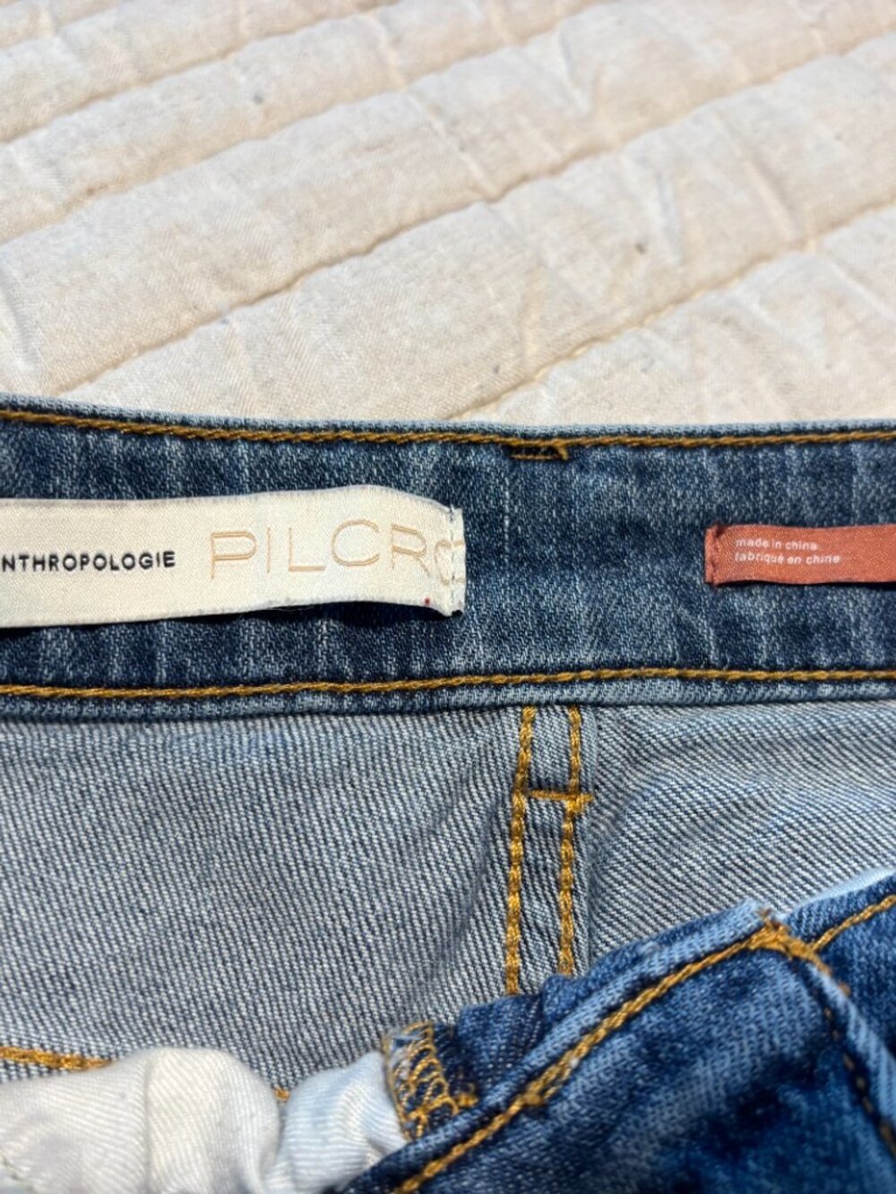 Anthropologie Pilcro High-Rise Denim Shorts, Size 27 - Picture 11 of 14
